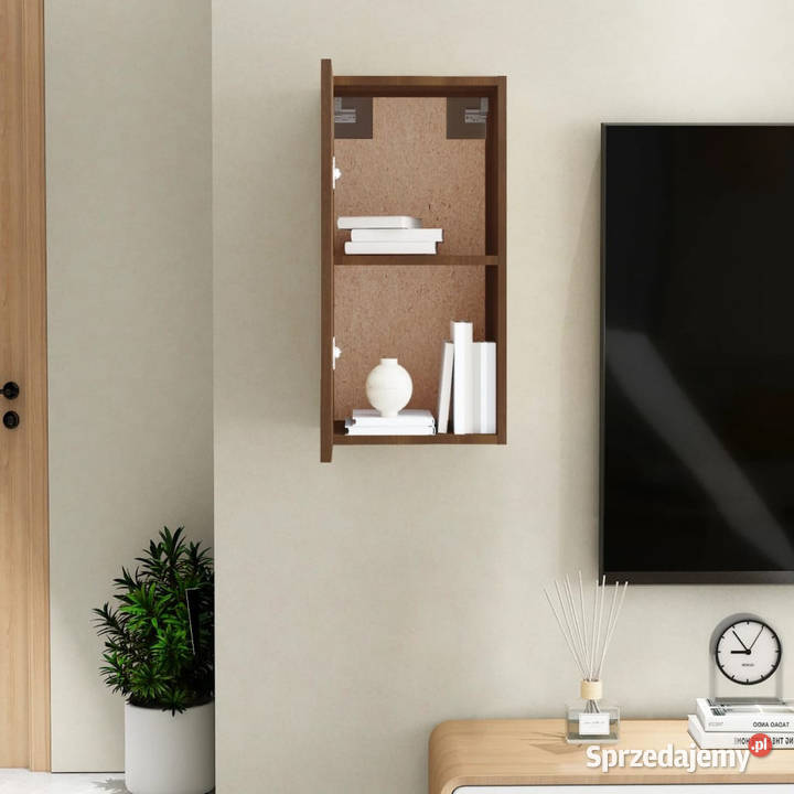 Szafka pod telewizor brązowy dąb 305x30x60 Warszawa sprzedam