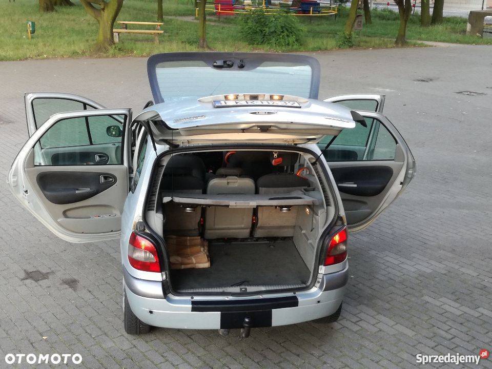 Renault scenic 2002 skóra climatronic NAVI elektryczne lusterka Renault Pleszew