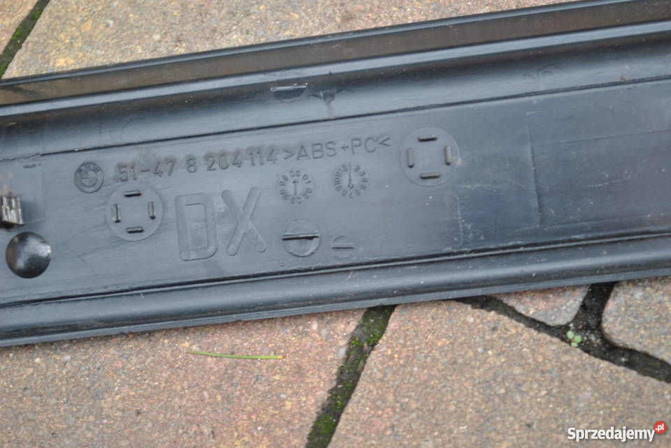 Osłona progu listwa progu BMW E46 COUPE CABRIO Poręba sprzedam