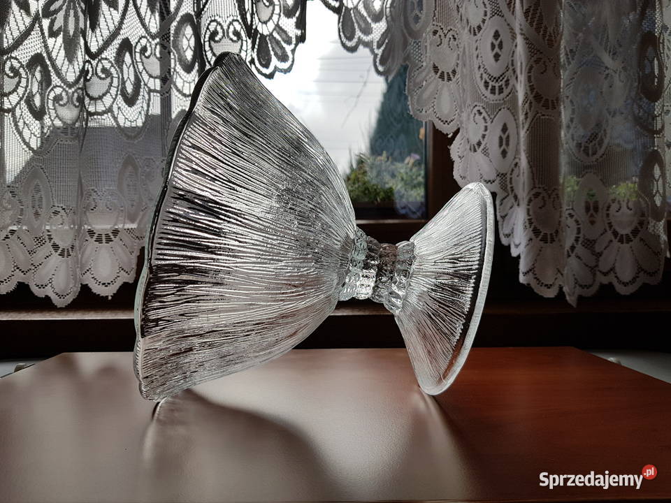 Owocarka Cora Ząbkowice szkło PRL śląskie Dąbrowa Górnicza