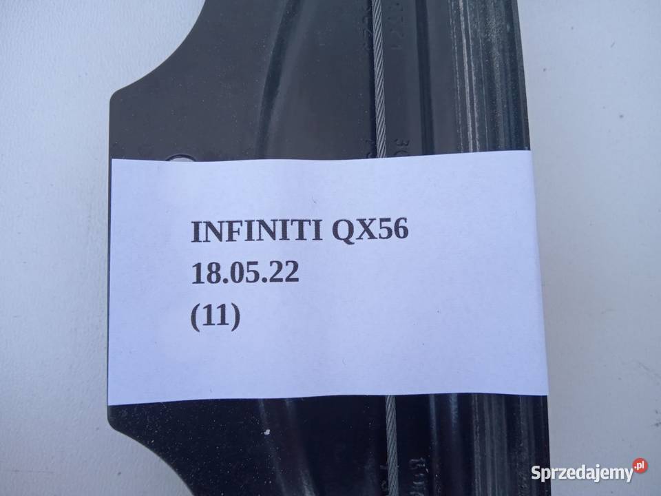 PODNOŚNIK SZYBY LEWY PRAWY PRZEDNI INFINITI QX56 wielkopolskie Nowy Tomyśl