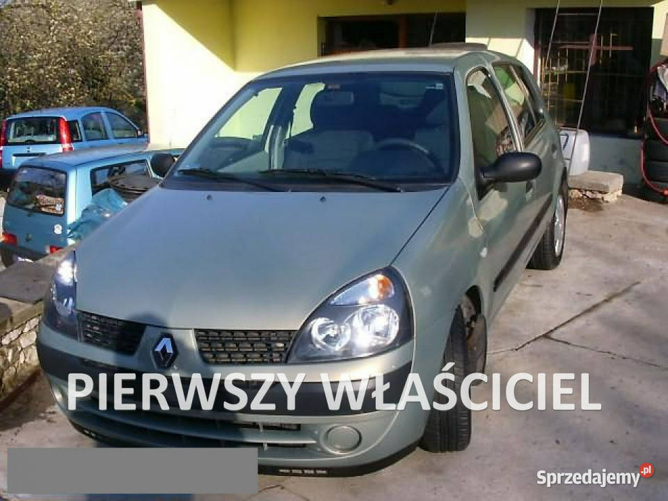 Renault Clio BEZWYPADKOWYkrajowy 98 serwisowany klimatyzacja Skawina