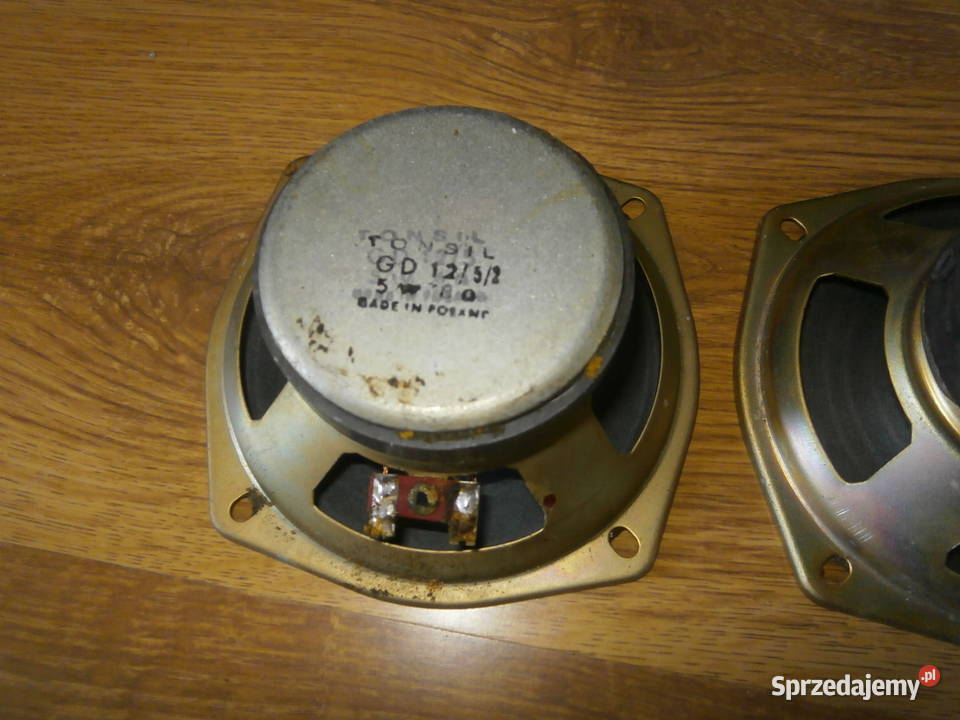 Głośniki GD 1252 8ohm Tonsil do regeneracji 2 Łódź