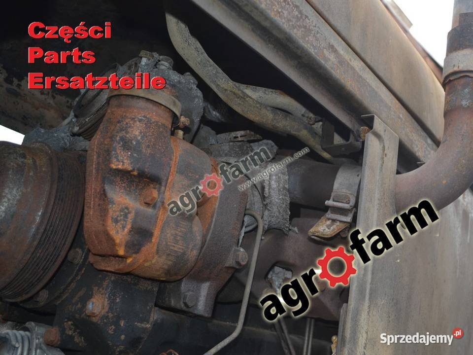 John Deere 6200SE części skrzynia biegów silnik Byków