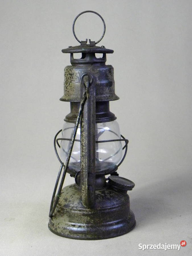 Polska lampa naftowa Jupiter 0 zabytek Legnica