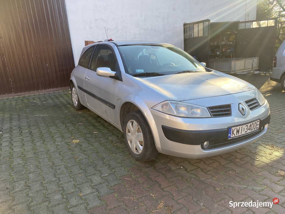 Renault Megane2 Benzyna 2005r manualna małopolskie Szczytniki