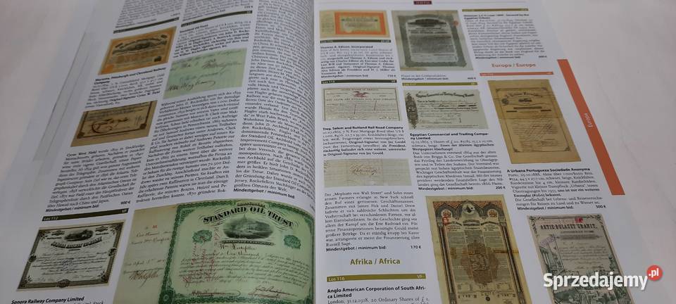 katalog aukcyjny papierów wartościowych 59 Warszawa