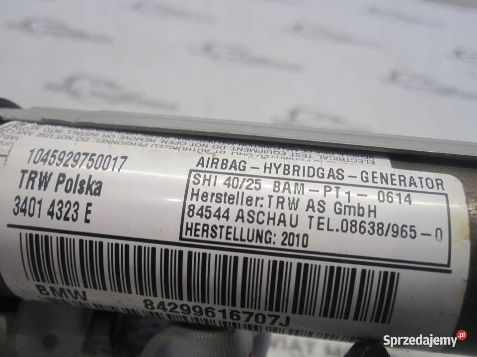 BMW E82 10r kurtyna lewa 84299616707J 34014334C Kielce