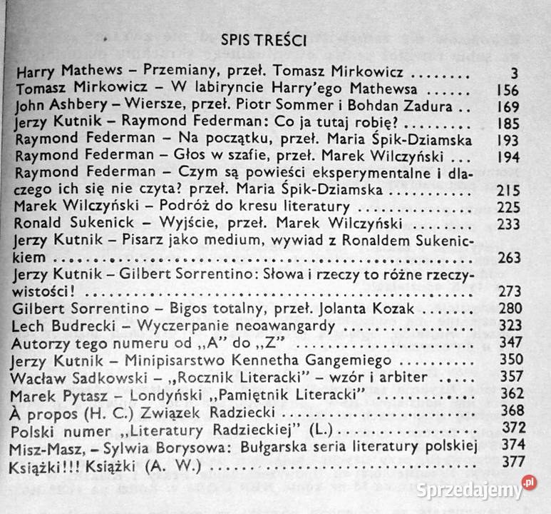 Literatura na świecie 9 158 1984