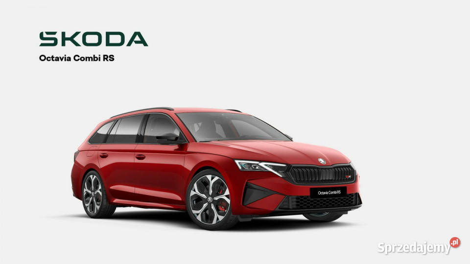 koda Octavia Combi RS 20 TSI 265 DSG Dostępna asystent pasa ruchu Łódź