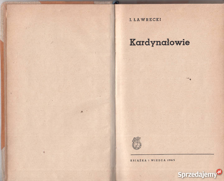 02556 KARDYNAŁOWIE I ŁAWRECKI Czyrna sprzedam