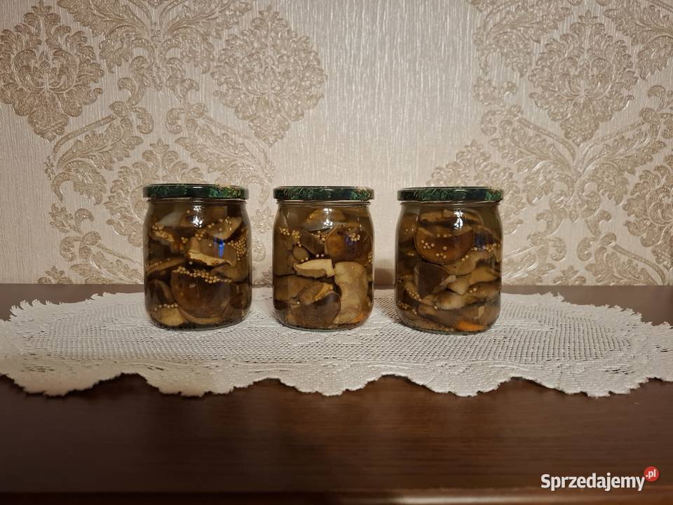 Borowiki podgrzybki marynowane w zalewie octowej