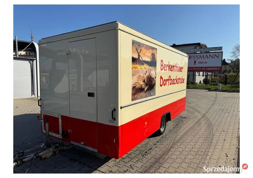 Przyczepa gastronomiczna BORCOHOEHNS 2017 Gastronomiczne dolnośląskie Wiązów