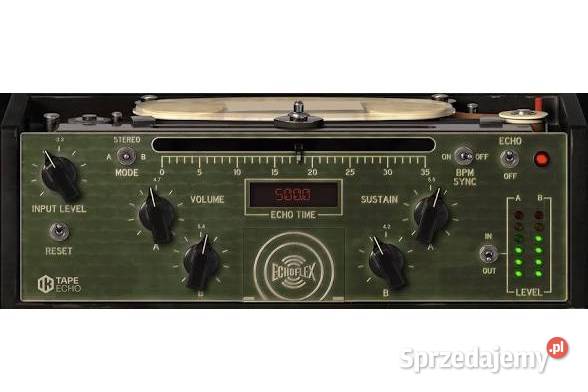 Ik multimedia tracks tape echo echoplex vst Olsztyn