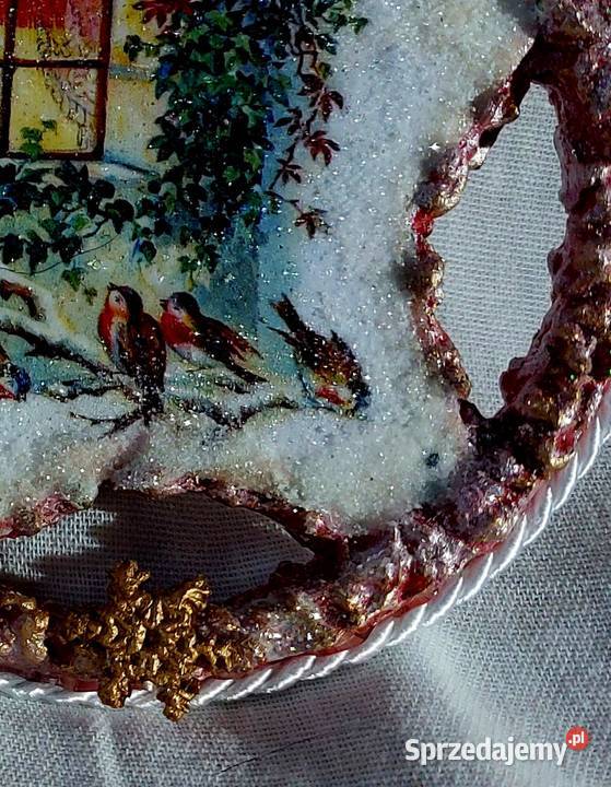 Ozdoba świąteczna wisząca rękodzieło Pozostałe sprzedam