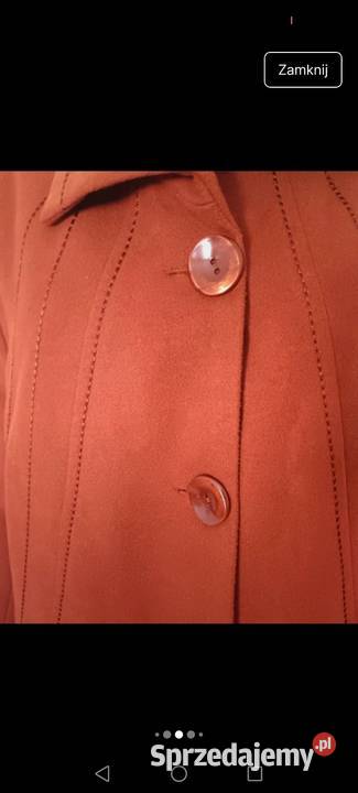 Płaszcz zimowy wełniany z kaszmirem oversize Odzież damska Krosno sprzedam