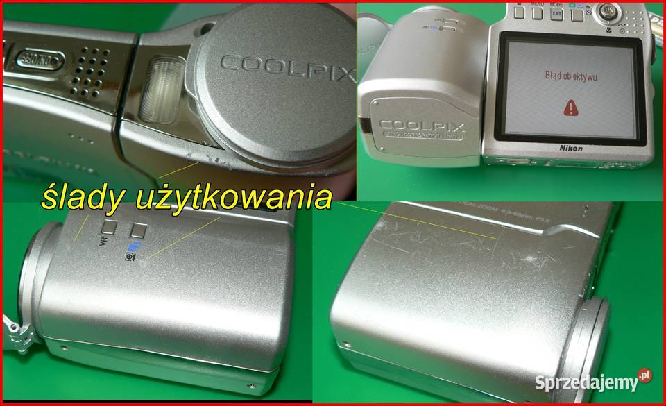 Aparat fotograficzny Nikon Coolpix S10 VR