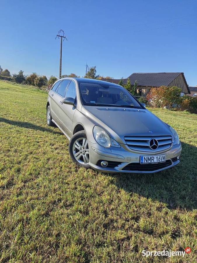 Mercedes R500 w gazie Nawiady