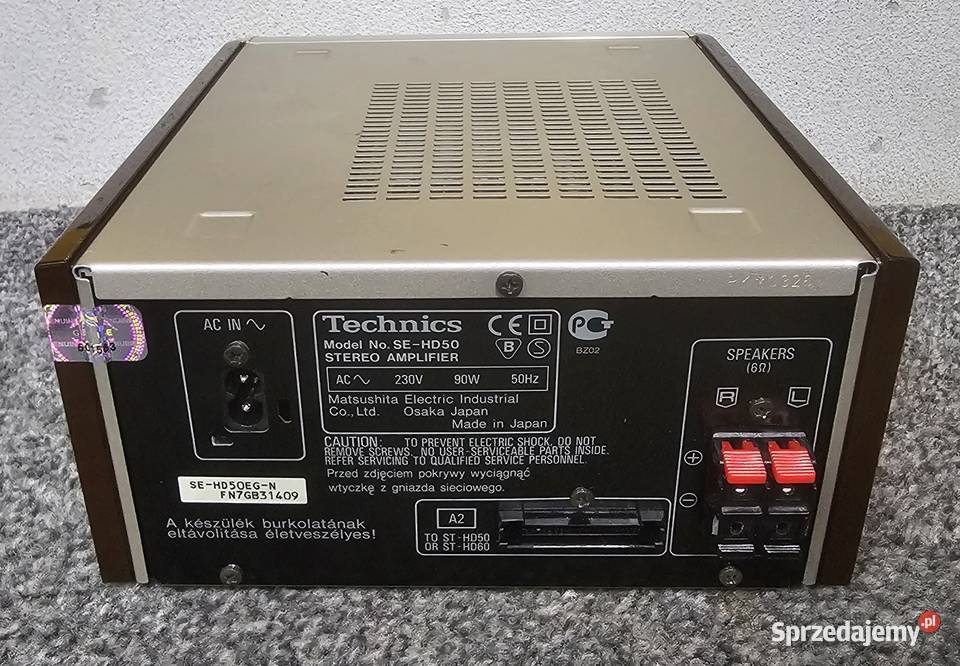 Wzmacniacz stereo Technics SEHD50 sprawny Kraków sprzedam