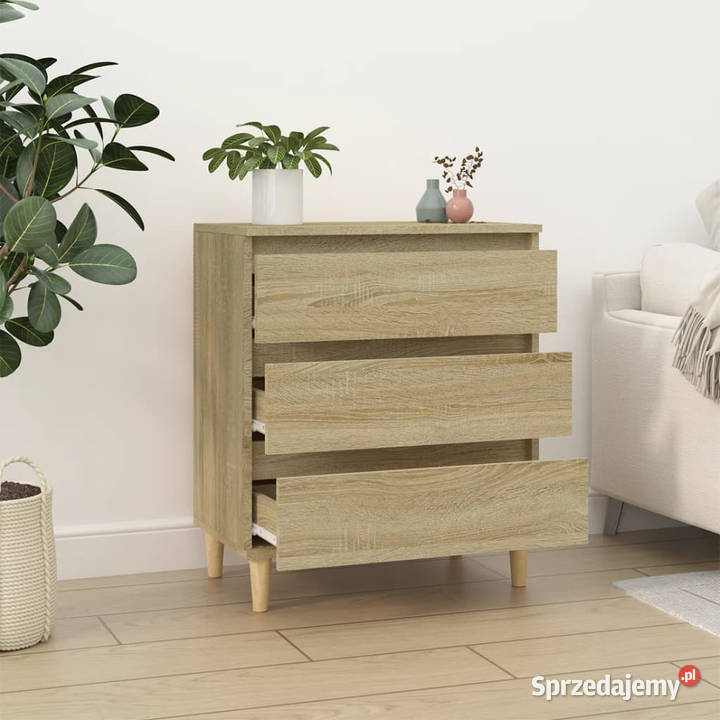 Komoda dąb sonoma 60x35x70 materiał mazowieckie Warszawa sprzedam