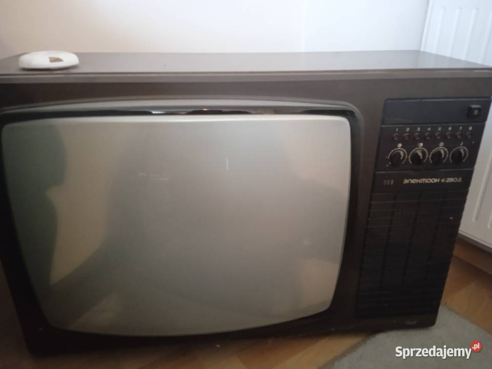 kultowy telewizor z PRL 20cale Płock