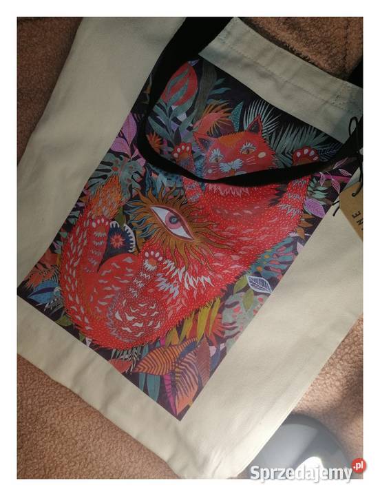 Piękna Funkcjonalna Torebka Shopper Torba Galanteria i dodatki Leszno