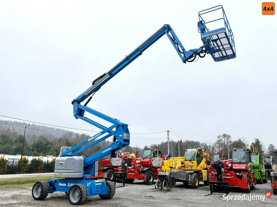 podnośnik koszowy Manitou 200 ATJ Genie Z6034 Widełki sprzedam