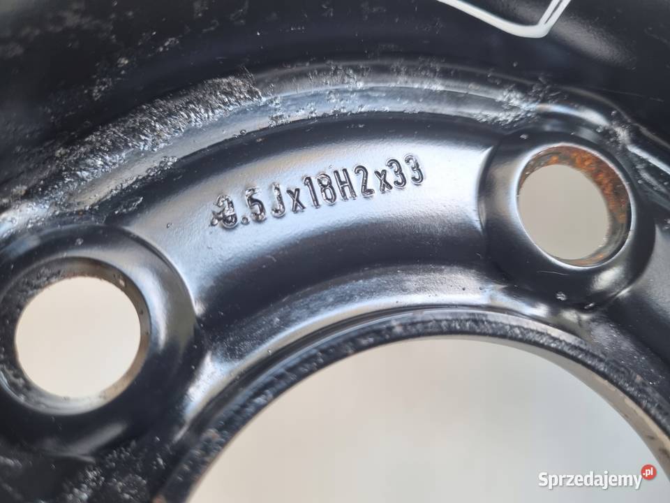 KOŁO ZAPASOWE 13580 R18 DOJAZDOWE Jaguar XJ XKR Rudka