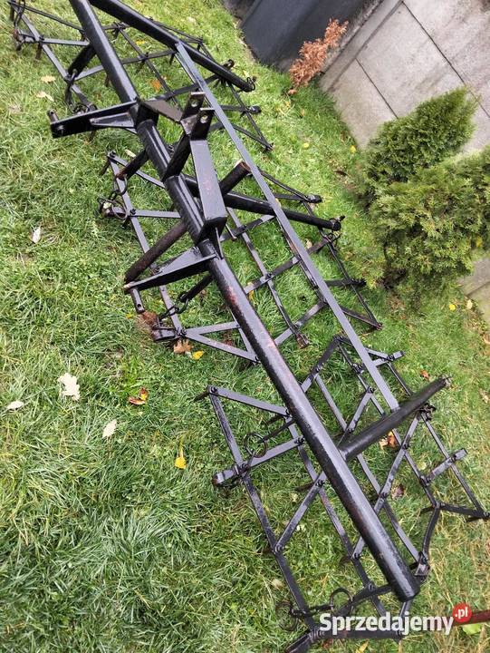 Sprzedam brony 3 Grudziądzkie Długie pazury nieuszkodzony Rolnictwo Huta Koszary