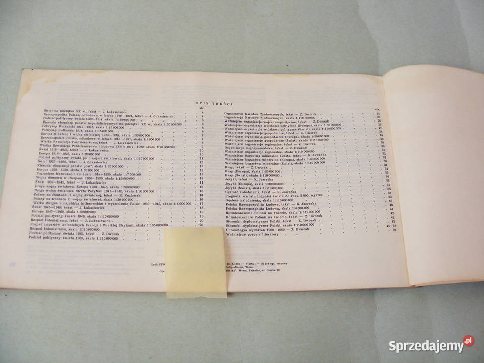 Powszechny atlas świata Atlas przemian geografia, geologia, turystyka Książki naukowe i popularnonaukowe Oborniki Śląskie sprzedam