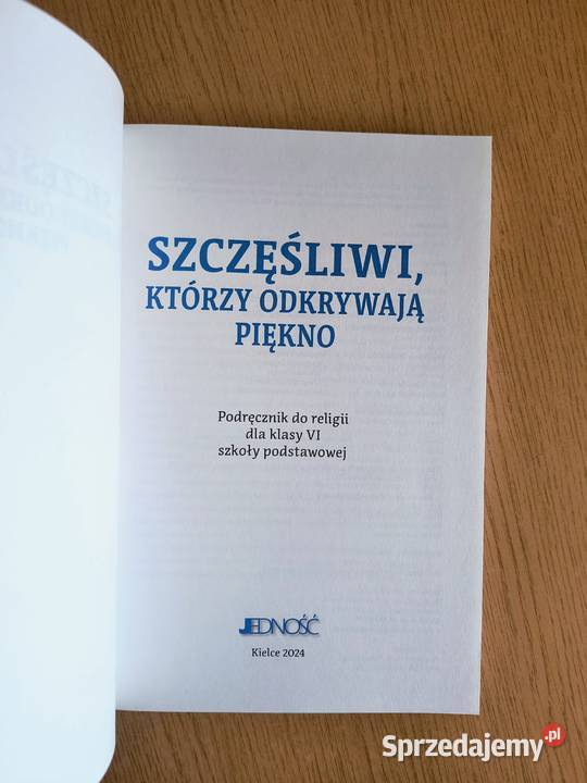 Szczęśliwi którzy odkrywają piękno Podręcznik Katowice sprzedam