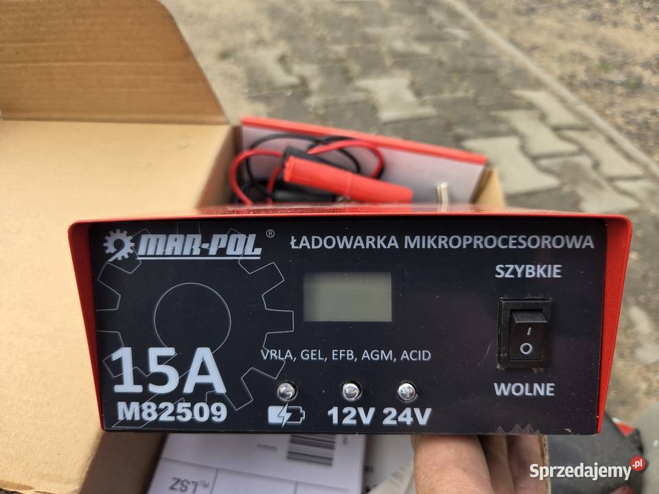 Nowy prostownik 12V Zaborowice