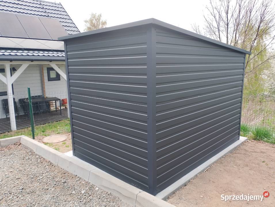 Garaż Blaszany WiataSchowek na Narzędzia Wiatka świętokrzyskie Ostrowiec Świętokrzyski