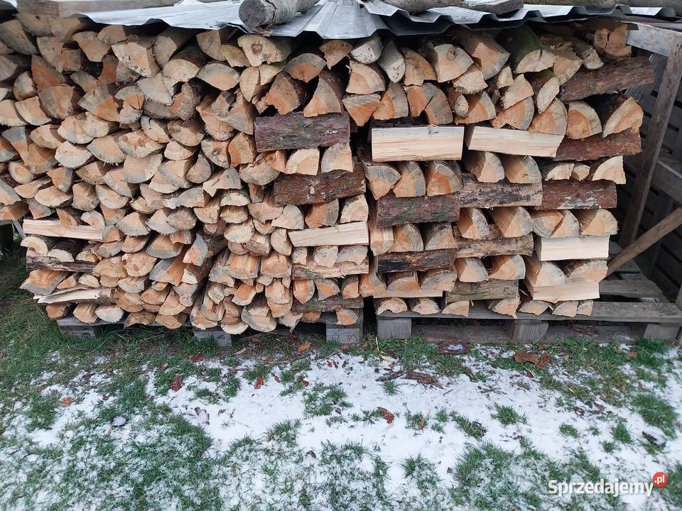 suche drewno opałowe sezonowane mazowieckie Węgrów