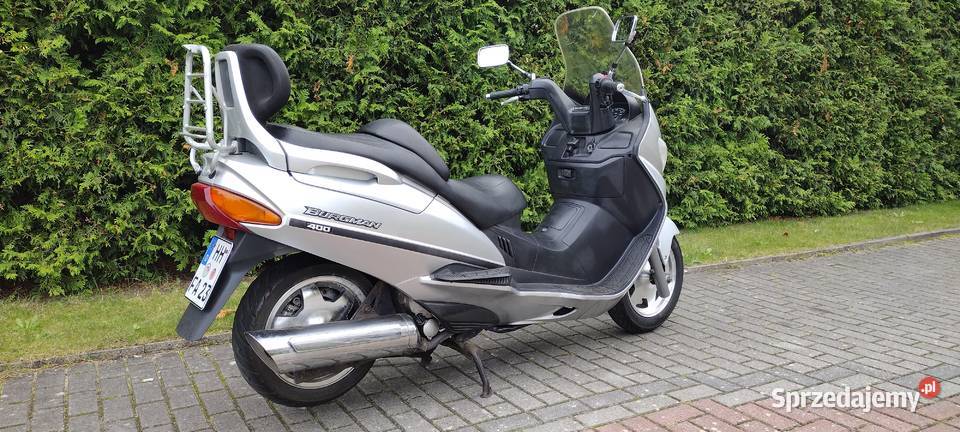 Skuter Suzuki Burgman 400 Automat Gdańsk sprzedam