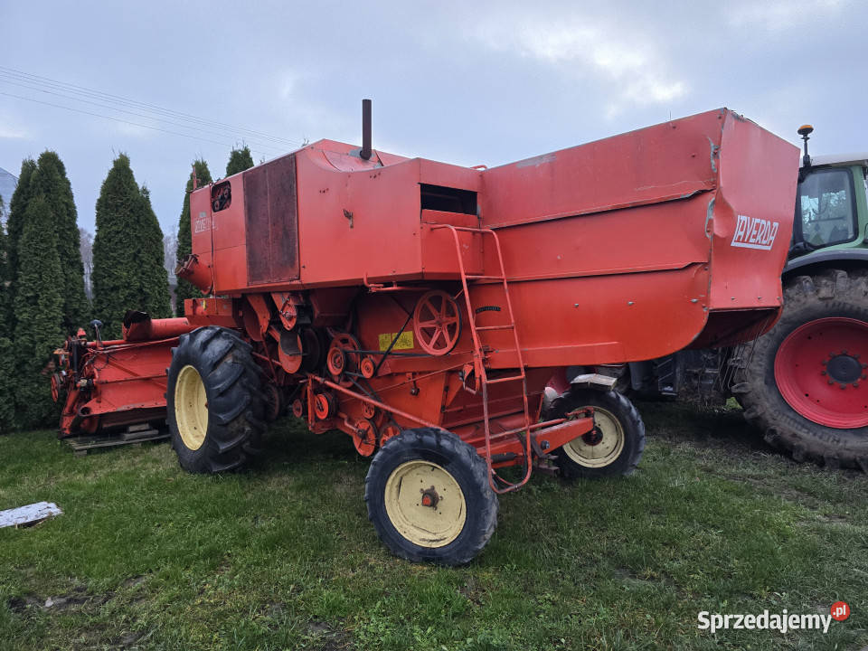 Kombajn zbożowy LAVERDA M120 heder 360 PERKINS 6 Rolnictwo Sędziwuje