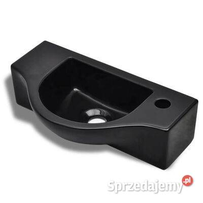 vidaXL Ceramiczna umywalka z otworem na kran Łazienka mazowieckie
