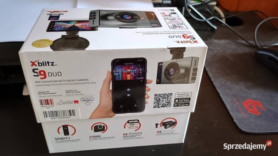 Wideorejestrator XBLITZ S9 Duo Kamery Lubartów