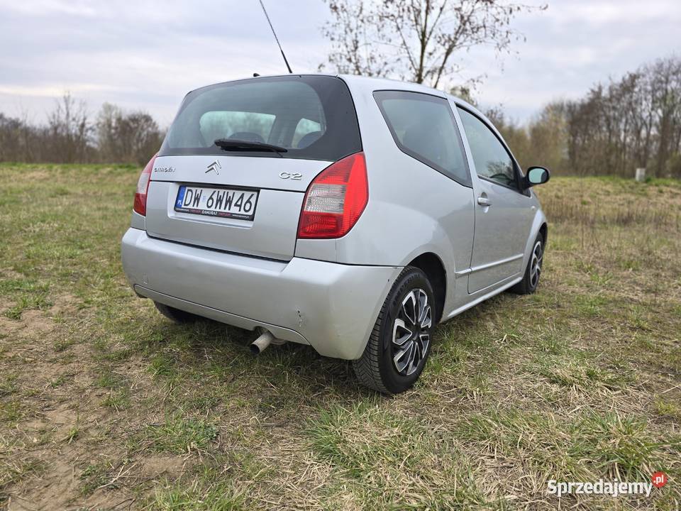 Citroen C2 14 HDi Confort 2006 Długi przegląd dolnośląskie Wrocław