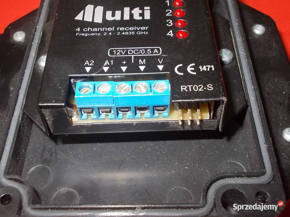 Odbiornik 24GHz CAMSAT MULTI 4CHANNEL Receiver Warszawa