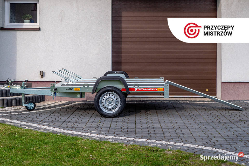 NOWA 2023 Przyczepa motocyklowa TEMARED MOTO 3 Dąbrowa Górnicza