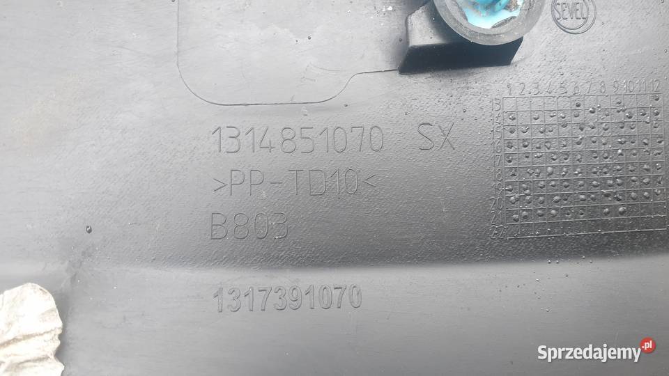 Listwa błotnika lewy przód Ducato Boxer Jumper Lublin