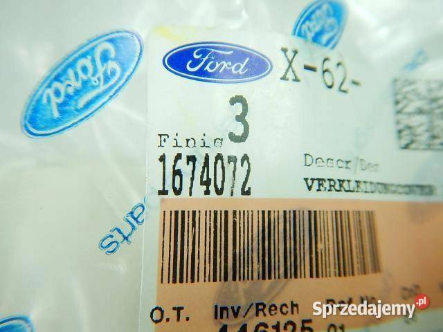 TRÓJKĄT OSŁONA LUSTERKA LEWA FORD KUGA 08 ORG Osłony i zaślepki