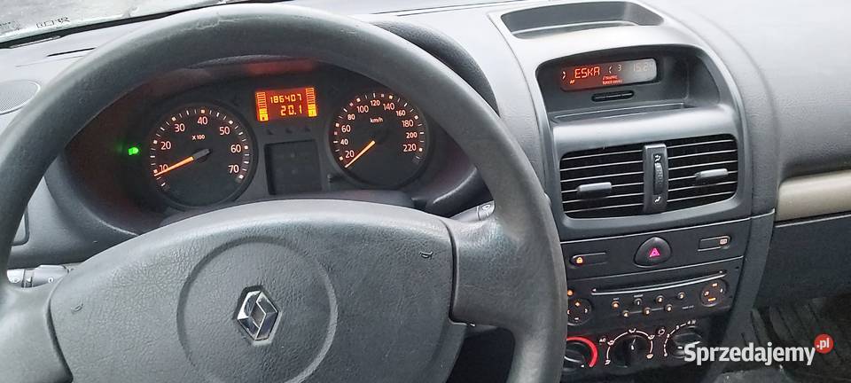 Renault Clio 15 dci ciężarowy 2004 immobilizer