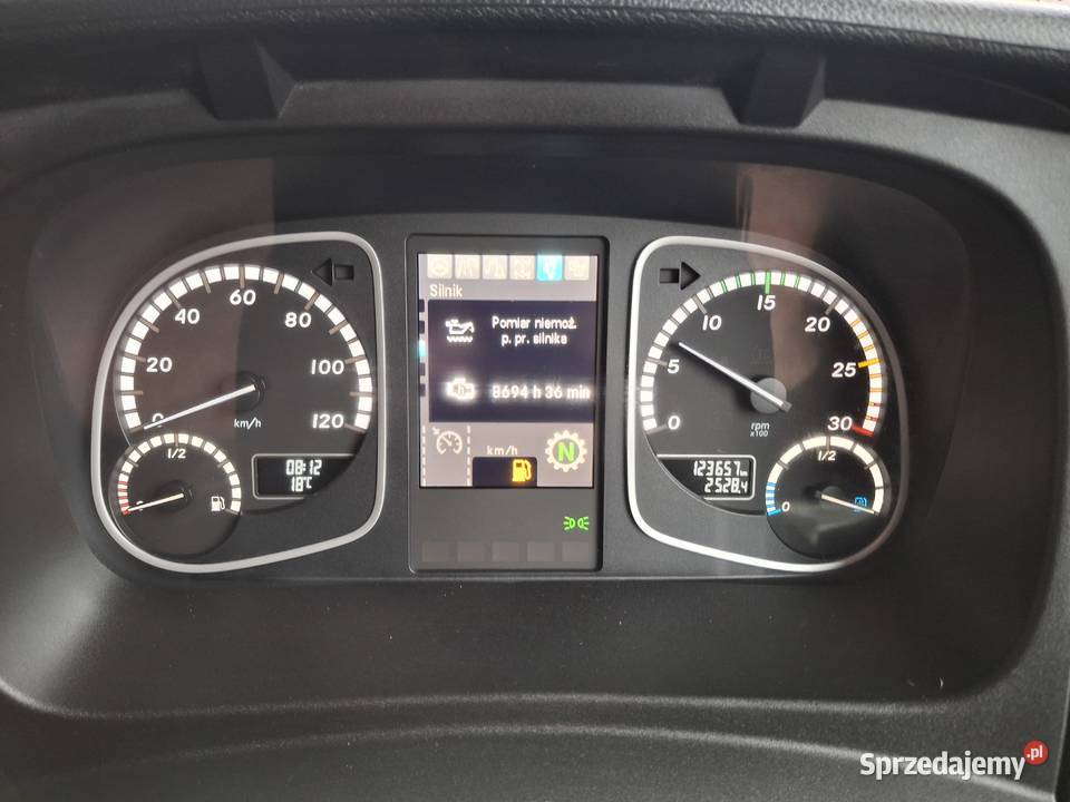 MercedesBenz Atego 1523 Zamiatarka EURO 6 PM10 elektryczne lusterka Sierakowice sprzedam