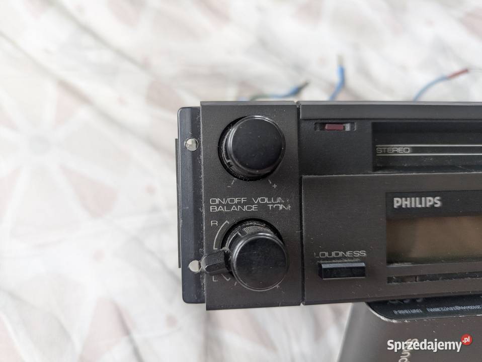 Stare radio samochodowe Philips śląskie Żywiec sprzedam