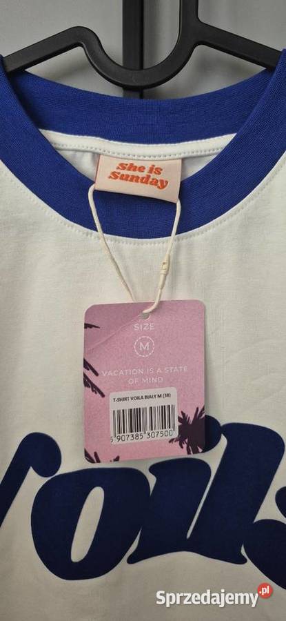 Nowy Tshirt She is Sunday Voila M Bluzki i koszule Warszawa