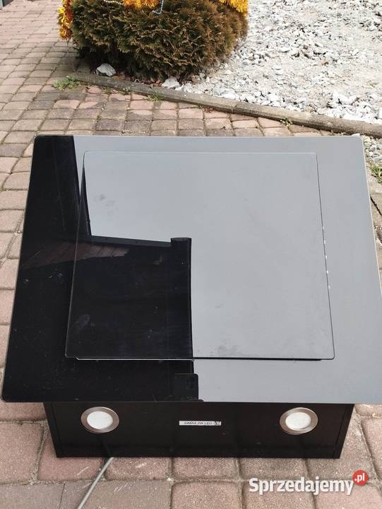 CookeLewis Okap 60 Szklany Czarny