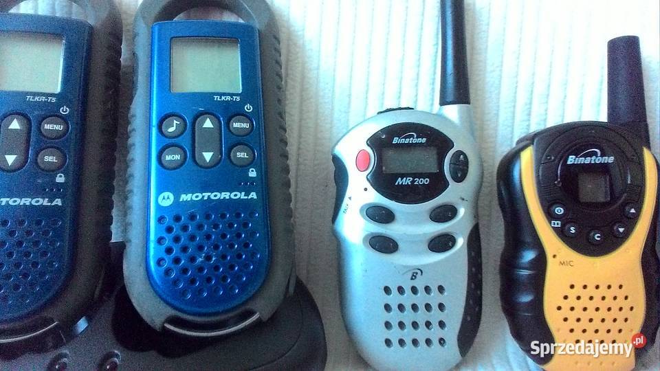 Radiotelefony PMR Motorola Cobra i inne mazowieckie Płońsk