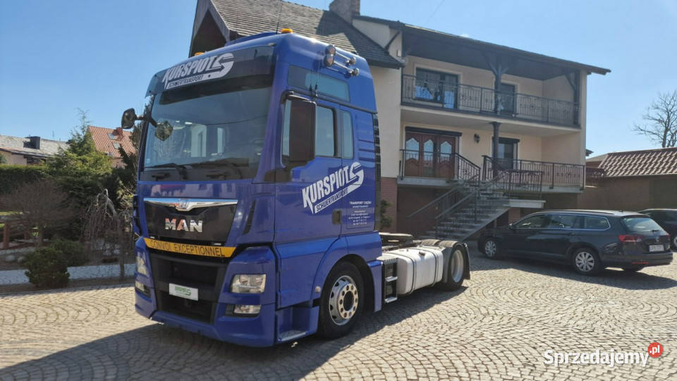 MAN TGX 18440 LOW DECK XXL RETARDER Euro 6 4x2 wspomaganie kierownicy Głogówek